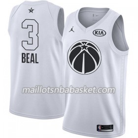 Maillot Homme Washington Wizards Bradley Beal 3 2018 All Star Jordan Brand Blanc Swingman